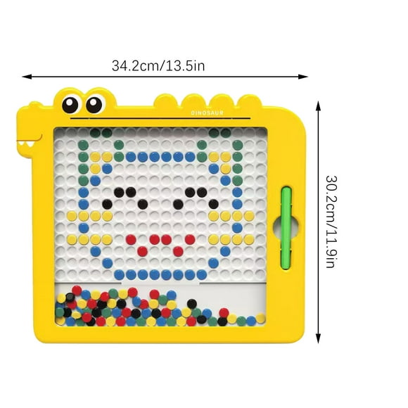 TopLLC Educational Toddler Toys Magnetic Pen Drawing Board Puzzle Toy Stimulates Children's And Concentration Puzzle Thinking Training Drawing Board Magnetic Drawing Board For Kids Kids Toys Clearance