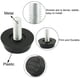 thumbnail image 3 of 20 piezas pies de nivelación de muebles pie ajustable muebles deslizador pierna mesa silla Base suelo Protector tornillo desliza 18mm x M6 x 20mm JFHHH pequeña, 3 of 3
