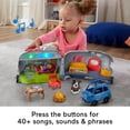 thumbnail image 6 of Fisher-Price Little People Light-up Learning Camper Electronic Toy RV Vehicle Playset for Toddlers, 6 of 7