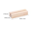 thumbnail image 2 of FONWILYO 24Pcs Table Number Holders Wooden Rectangular for Wedding and Office Use, 2 of 6
