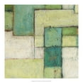 thumbnail image 2 of Crawford, Beverly 15x15 Black Ornate Wood Framed with Double Matting Museum Art Print Titled - Green Space IV, 2 of 4