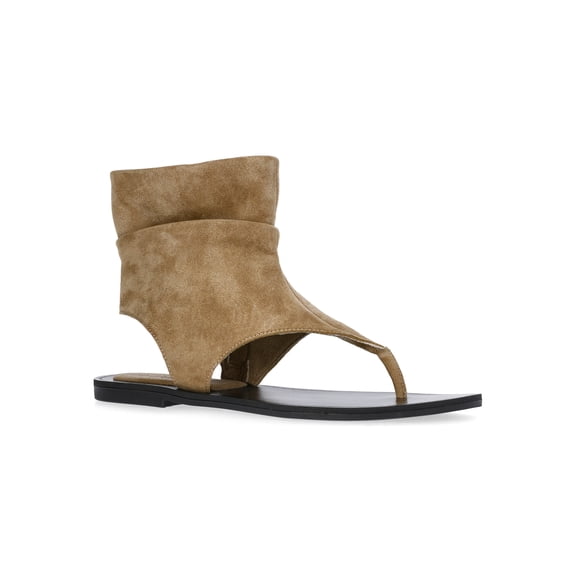 No Boundaries Women's Covered Thong Sandals