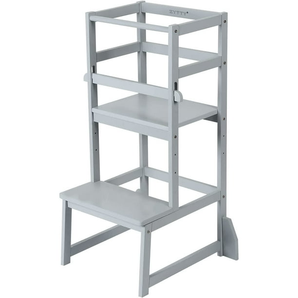 ENKERN Toddler Step Stool Learning Tower Toddler Kitchen Stool