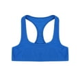 thumbnail image 6 of JanJean Men's Short Solid Sleeveless Y Back Muscle Half Tank Top T-Shirts Sports Bras for Men Blue M, 6 of 7