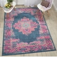 thumbnail image 6 of Nourison Passion Persian Blue 5'3" x 7'3" Area Rug, (5x7), 6 of 7