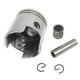 thumbnail image 1 of Cojinetes Plateados Del Pasador Del Pistón Del Juego Del Cilindro Y Del Pistón para El Motor Motorizado de 2 Tiempos 80cc Macarena Kits de aros de pistón de 47 mm, 1 of 8