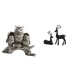 thumbnail image 1 of Escultura Moderna De Búho Y Ciervo, Adorno De Mesa Para Sala De Estar, Oficina, Estudio, Balcón, Mesita De Noche, Regalo Decorativo, 1 of 8