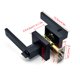 thumbnail image 4 of Wmhnj Juego de 5 cerraduras para puertas de dormitorio con funcin de privacidad, entrada sin llave, ajuste de retroceso de 9,5 mm o 19,5 mm, compatible con puertas de 3,28 mm a 4,37 mm de grosor,, 4 of 8