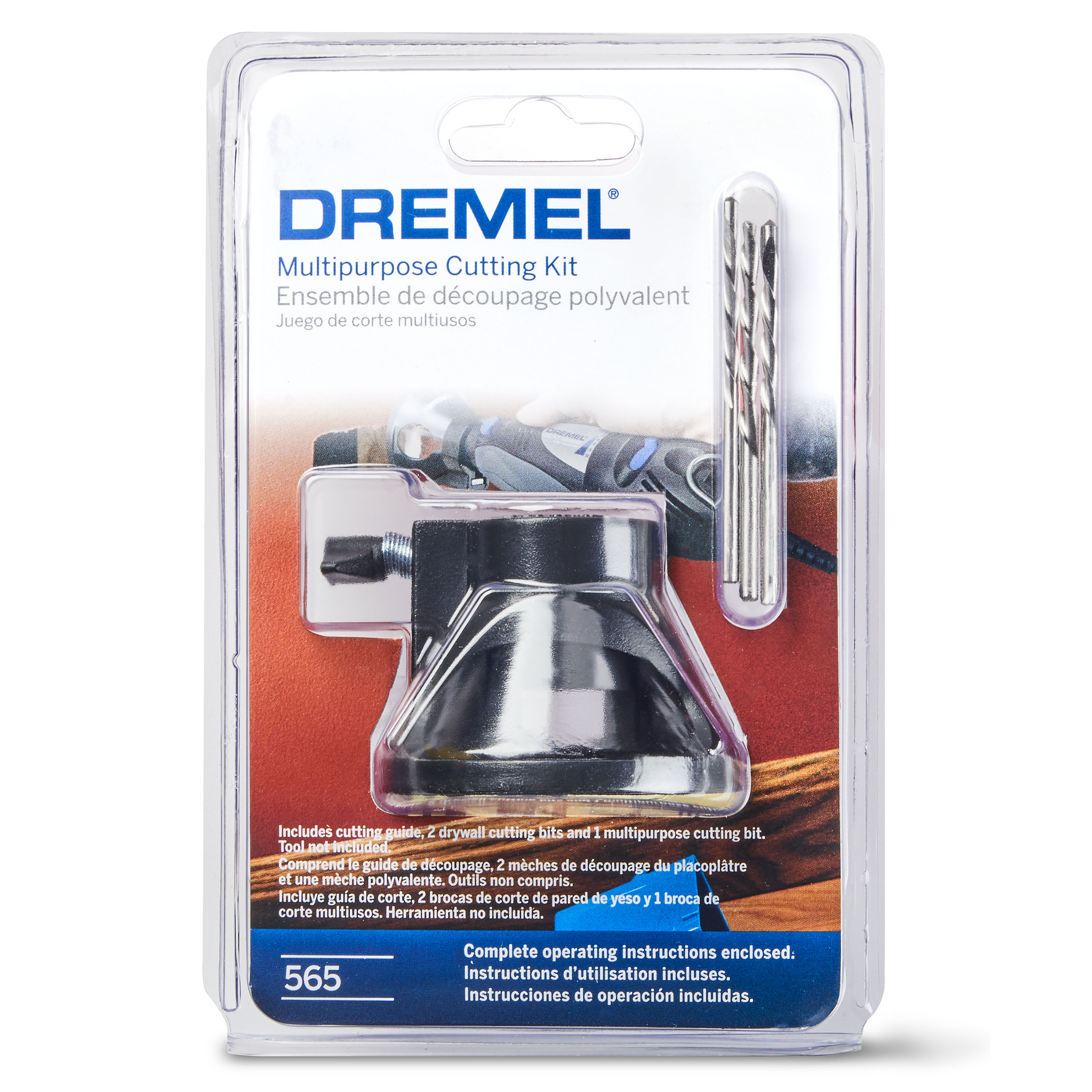 Dremel 565 Multipurpose Cutting Kit with Rotary Tool Screw-On Mounting System