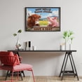 thumbnail image 3 of Funny Farm Animal Puzzle for Adults 1000 Pieces, Cute Pig Highland Cow Puzzle with Toilet Paper Theme Art Puzzle, Nature Country Farm Scenery Jigsaw Puzzle 30x20 in, 3 of 8