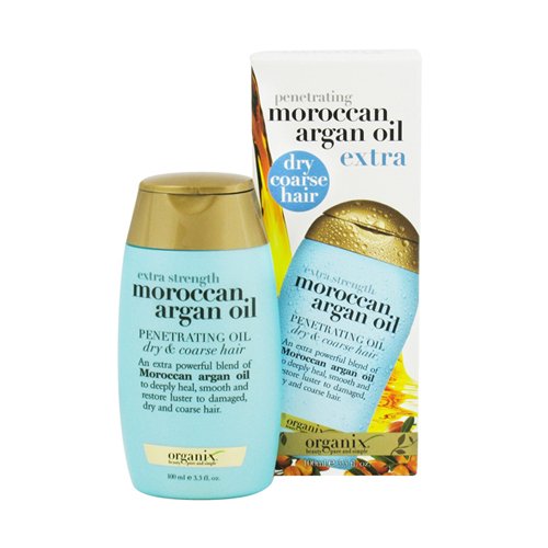 Moroccan Argan Dry and Coaise Hair Oil 3.3 Oz