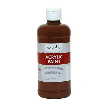 UPC: 0075176102179 | Rock Paint-Handy Art RPC101085 Acrylic Paint- Burnt Sienna – 16 oz