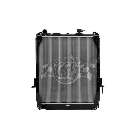 CSF 3210 1 Row Plastic Tank Aluminum Core Radiator