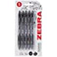 thumbnail image 3 of Zebra 2438 Z-Grip Smooth Retractable Ballpoint Pen - Black (Pack of 5) (Packaging May Vary), 3 of 10