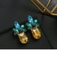 thumbnail image 5 of Pendientes de Piña onlyliua para Interior/Exterior Joyas para Mujer Vacaciones Hawaianas, 5 of 7