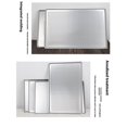 thumbnail image 4 of CNKOO 1. Heavy Duty 60x40cm Anodized Aluminum Nonstick Baking Tray For Commercial Ovens & Grilling - Rustproof Design, 4 of 6