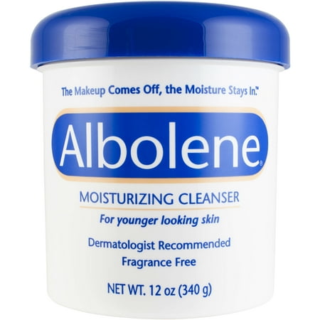 Triple Care Cleanser - Albolene Moisturizing Cleanser, 12 oz