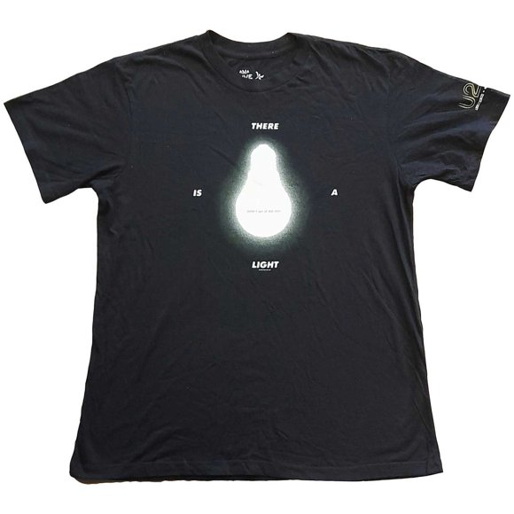 U2 Adult I+E Tour 2015 There Is A Light Cotton T-Shirt