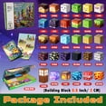 thumbnail image 4 of Magnetic Blocks - Minecraft Building Blocks - Building play for children ages 4-10 - Construction building set, birthday gift, Christmas gift, gift for children ages 4 and up, 4 of 10
