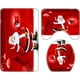 thumbnail image 3 of Juego de 4 piezas de decoraciones navideñas para baño, funda para asiento de inodoro, alfombra, cortina de ducha, juego de Papá Noel, alce, muñeco de nieve, decoración para baño, 3 of 7