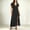 Black, variant on Dolkfu Short Sleeve Dresses for Women Trendy V-Neck Long French Style Blue Dresses Polka Dot Retro Vintage Relaxed Fit Faux-Wrap Dresses Dark Blue,M