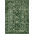 thumbnail image 2 of BERTHMEER 2'x3' Small Green Area Rugs for Bathroom Entryway Bedroom Kitchen Dorm Entrance Non Slip Washable Vintage Traditional Oriental Accent Distressed Rugs, 2 of 6