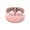 A Pink, variant on Semi In-Ear Wireless Bluetooth Earbuds, 50H Total Playtime with Charging Case, Bluetooth 5.4 Low Latency for Gaming, Sweatproof Touch Control Earphones, Great for Sports and Daily Use