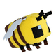 thumbnail image 1 of Xtellar Minecraft Peluche Abeja Suave Y Detallado Regalo Amarillo, 1 of 1