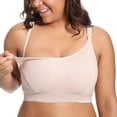 thumbnail image 1 of Sostén de Lactancia Deportivo Gratlin Talla Plus 5X-Large Beige, 1 of 5