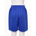 thumbnail image 4 of Xnihocha Kids Boys Basketball Football Athletic Shorts Workout Running Booty Bottoms Summer Beach Blue 22, 4 of 7