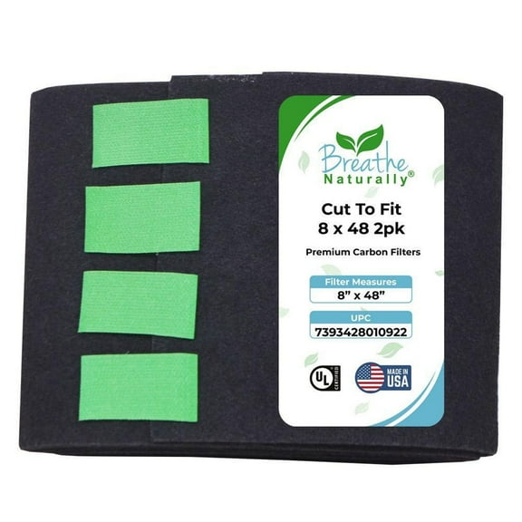 Cut to Fit Carbon Filters - 8x48 2pk