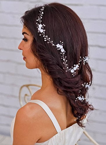 wedding hair flower headband