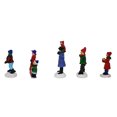 thumbnail image 3 of Christmas Village Figurines 5 Piece Decoration Set Perfect Addition to Your Christmas Indoor Decorations & Snow Village Displays (Family Christmas Set), 3 of 5