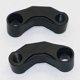 thumbnail image 2 of Pair Motorcycle Mirror Extender Risers Universal Handlebar Mount Rearview Mirror Spacers Adapter M10, 2 of 5