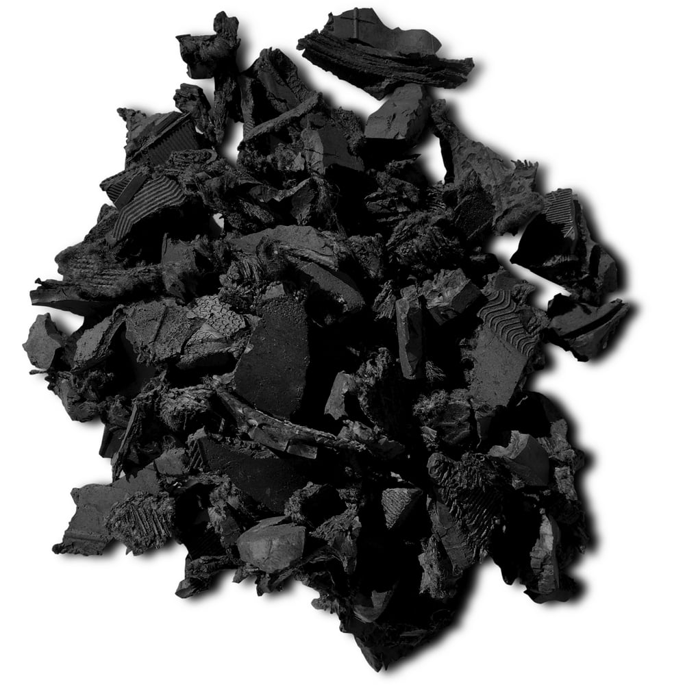 Rubber Mulch Black 40 Pounds