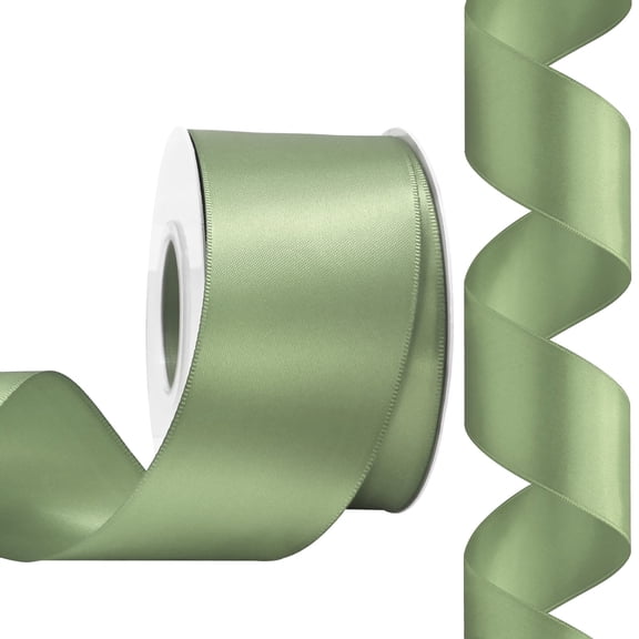 Double Face Satin Ribbon 2 inch X 25 Yards Polyester Ribbon for Gift Wrapping Very Suitable for Weddings Party Hair Bow Invitation Decorations and More Springmoss
