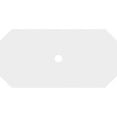 thumbnail image 4 of Ekena Millwork CMP30X15ED-02000 2 in. ID x 10.5 in. Rectangle Emerald Architectural Grade PVC Contemporary Ceiling Medallion, 4 of 4