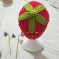 thumbnail image 4 of Gorro de invierno de punto Strawberrys Anime para adultos, 4 of 4