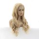 thumbnail image 5 of Pelucas frontales de encaje ondulado de 13 x 6, pelucas de cabello humano para mujeres, pelucas frontales de encaje rubio prearrancadas sin pegamento, colores mezclados, 5 of 5