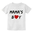thumbnail image 3 of Girls Valentines Day Shirt Love Heart Print Short Sleeve Tee Tops Toddler Boy Valentines Day Outfit for Boys Girls 5-6 Years, 3 of 5