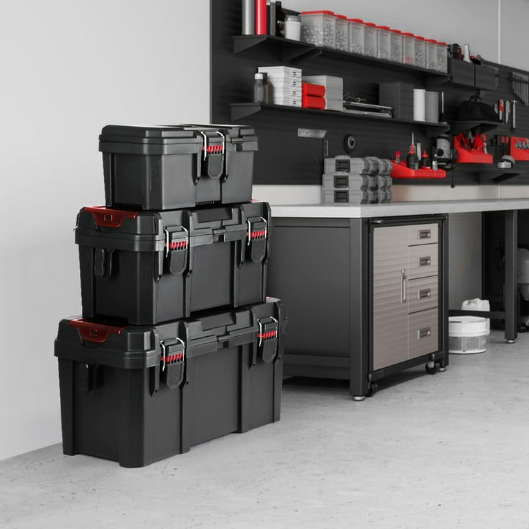 Hyper Tough 13-Inch Toolbox – Heavy-Duty Resin Storage with