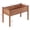 48*24*30'' Brown, variant on LIANGKA 48x24x30 Inch Elevated Wooden Raised Garden Bed with Legs Fir Wood Outdoor Planter Box with Liner for Vegetables Herbs Flowers