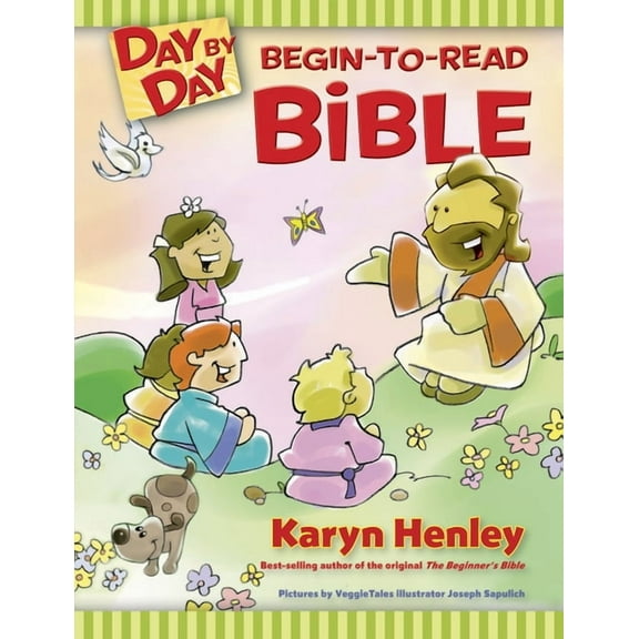 Tyndale Kids Day by Day Begin-To-Read Bible, (Hardcover)