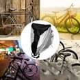thumbnail image 6 of Waterproof Bike Cover With Keyhole, Elastic Hem For Mountain And Road Bicycles, UV Protection And Compact Storage, Fits Up To 29-Inch Wheels (silver), 6 of 6