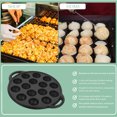thumbnail image 2 of Minkissy 1PC Cast Iron Pancake Pan Black Thickened Cooking Practical Restaurant, 2 of 4