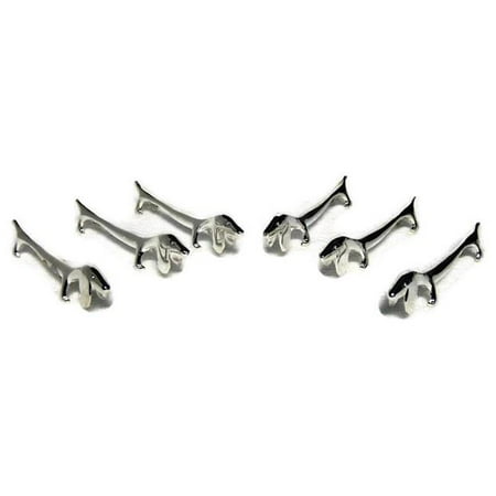 

Plated Dog Knife Rests - Set of 6