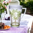 thumbnail image 2 of 2.5 Quart Clear and Green Palm Tree Acrylic Pitcher, 2 of 5