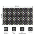 thumbnail image 5 of Black Cartoon Unicorn Lightning Pattern Door Rugs,Washable Non Slip Door Mats Indoor,Decorative Door Mats,Entry Mat Indoor for Entrance,Bedroom,Kitchen,Bathroom,17"x30", 5 of 6
