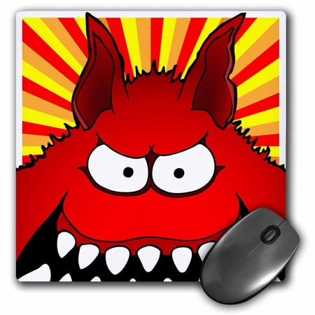 3dRose  MONSTERS monster face 23 on white  MousePad price history on PriceWatchPro