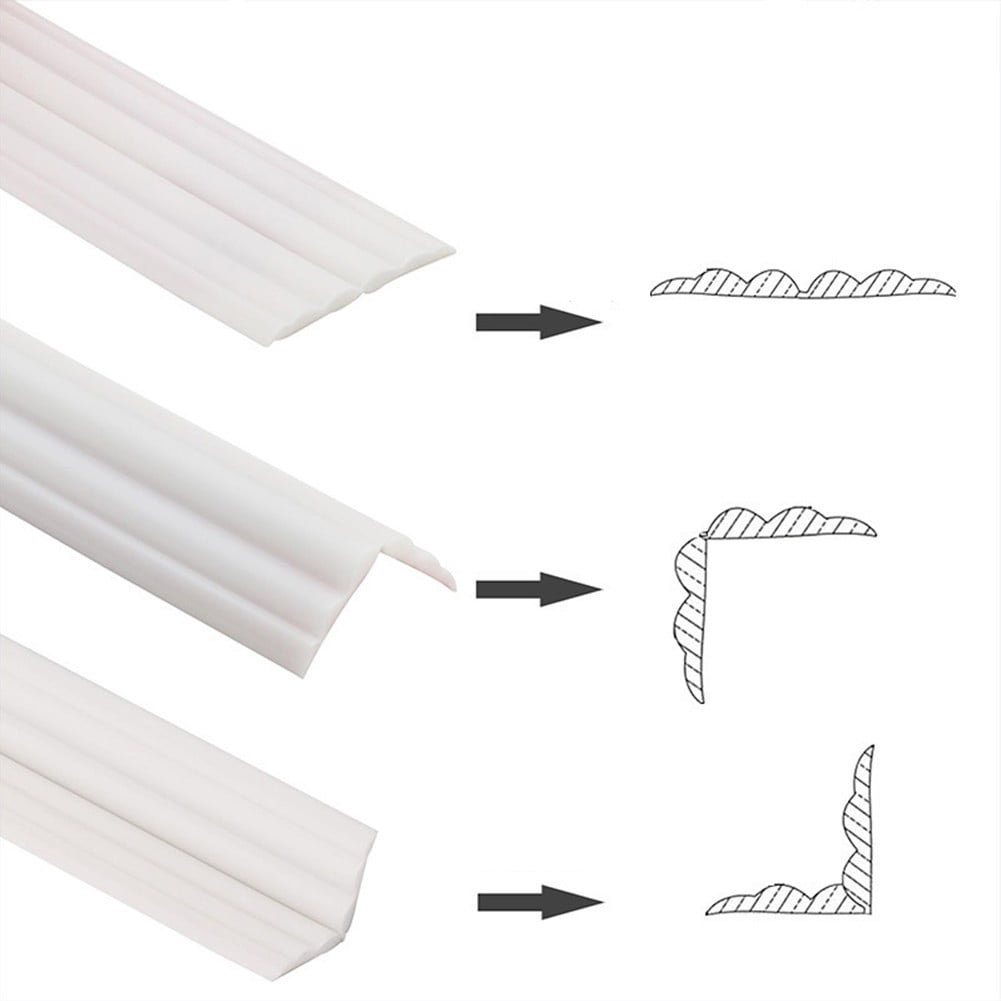 Soft Wall Corner Protector Trim for Inside and Outside Corners 16 4 Feet